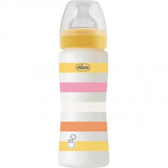 Бутылочка пластиковая CHICCO WB ORANGE UNI, 330 мл быстрый поток Бутылочка пластиковая CHICCO WB ORANGE UNI, 330 мл быстрый поток