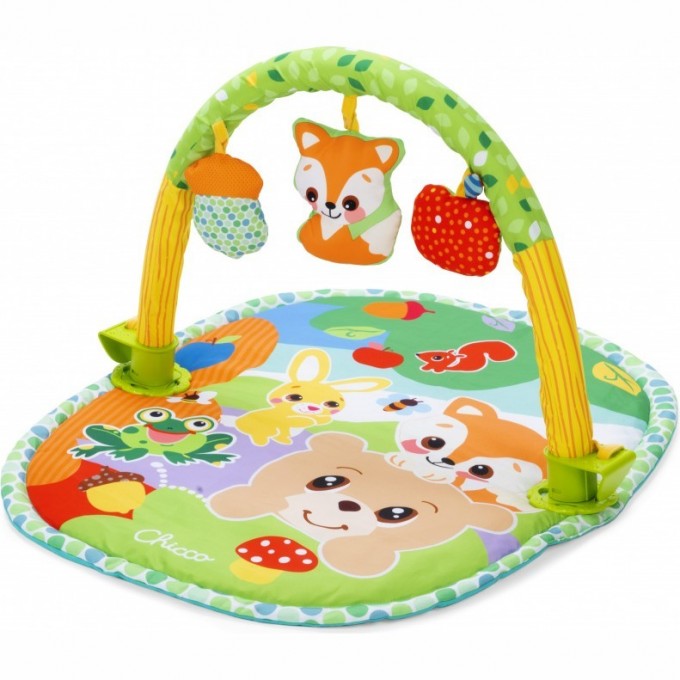Игровой коврик электронный 3в1 CHICCO Activity, Разноцветный 10471000000