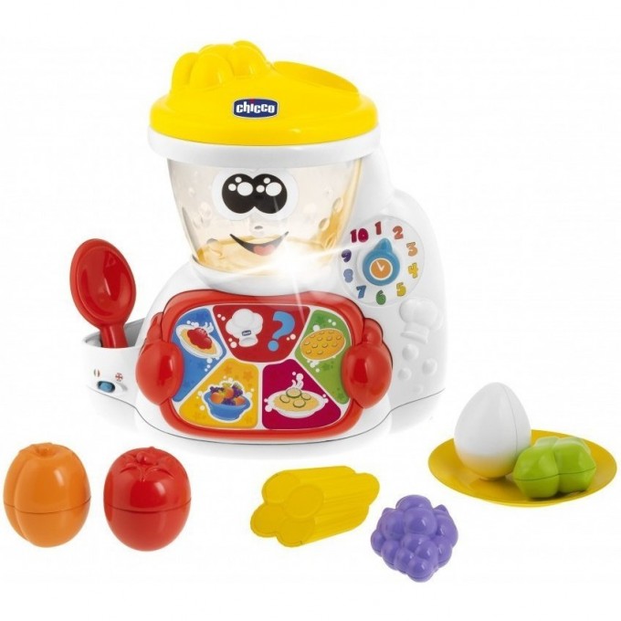 Игрушка CHICCO говорящий поваренок Cooky (Куки), Разноцветный 00010197000180
