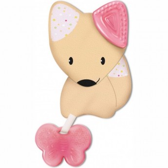 Игрушка-прорезыватель CHICCO FRESH FRIENDS 3-в-1, 4+, розовый