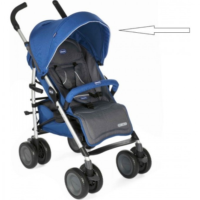 Капюшон для коляски CHICCO MULTIWAY 2 BLUE 12794280680