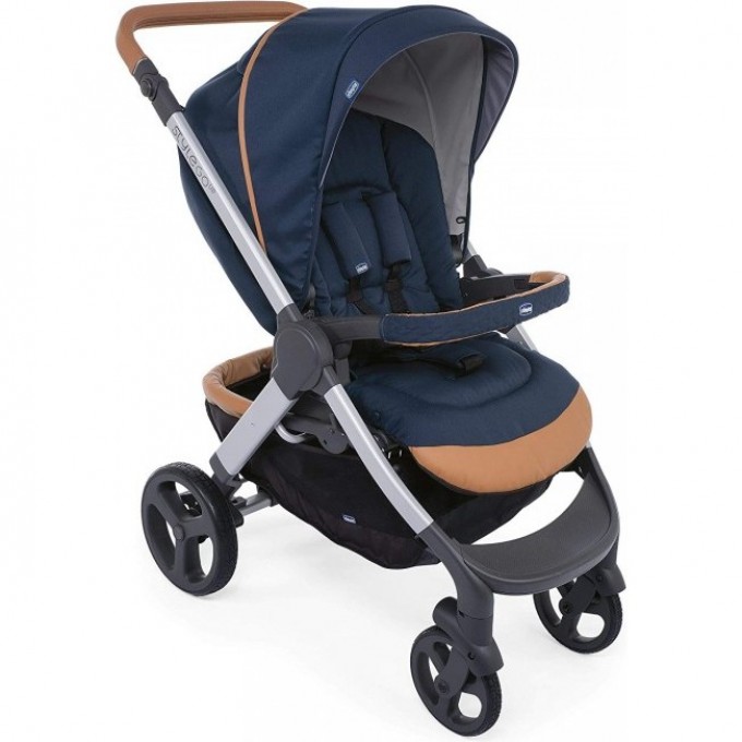 Коляска 2 в 1 CHICCO STYLEGO UP CROSSOVER ICONIC BLUE 00079223440000