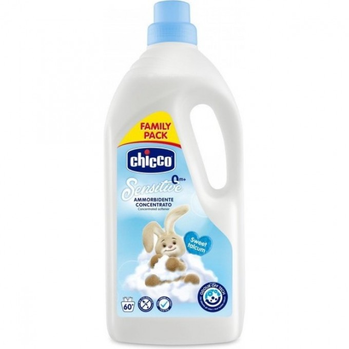 Кондиционер для детского белья CHICCO Сладкий тальк New 1,5 л 00067294210000