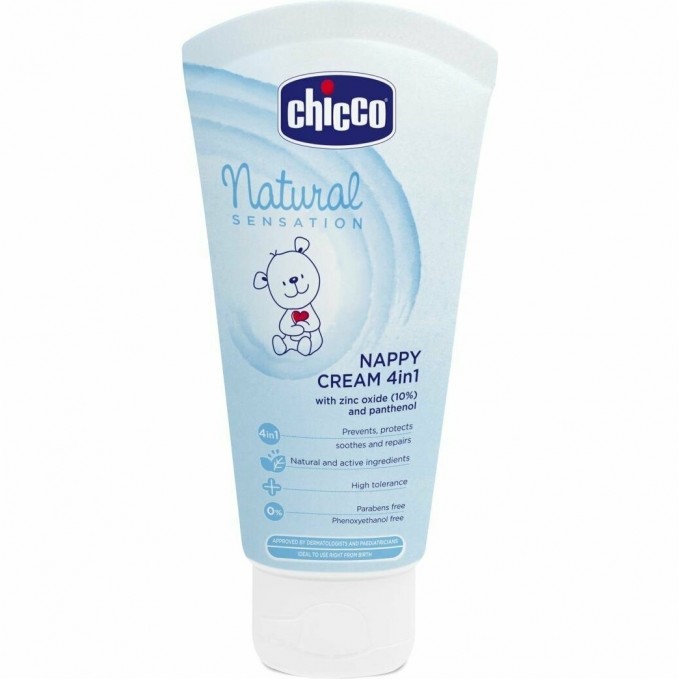 Крем под подгузник 4 в 1 CHICCO NATURAL SENSATION, 100 мл 00011520000000