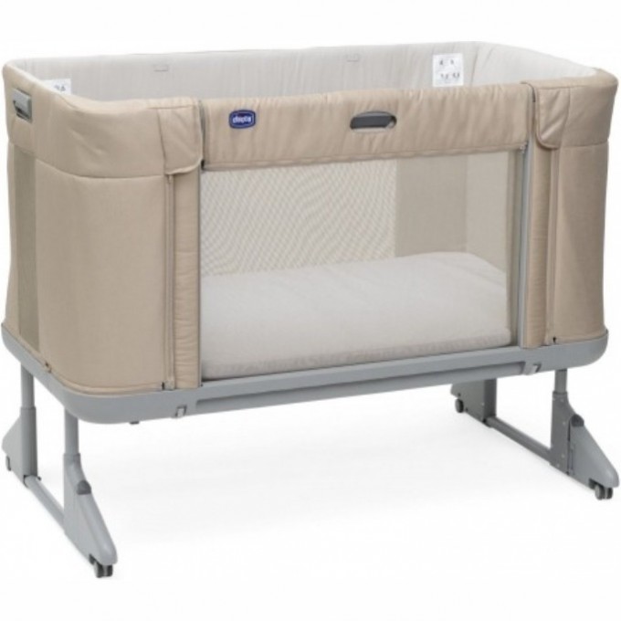 Кроватка CHICCO NEXT2ME FOREVER HONEY BEIGE 06079650020000