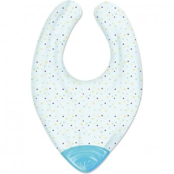 Нагрудник CHICCO GUMMY голубой