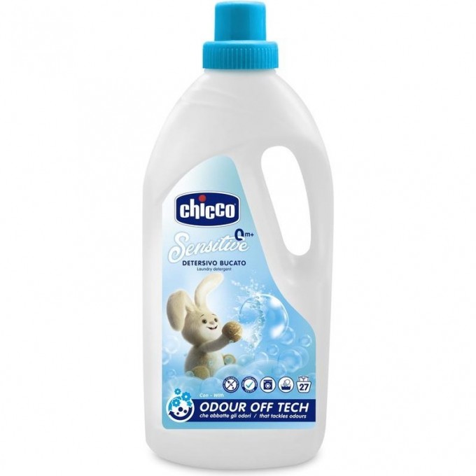 Средство для стирки детского белья CHICCO 1,5 л, Белый 00007532200000